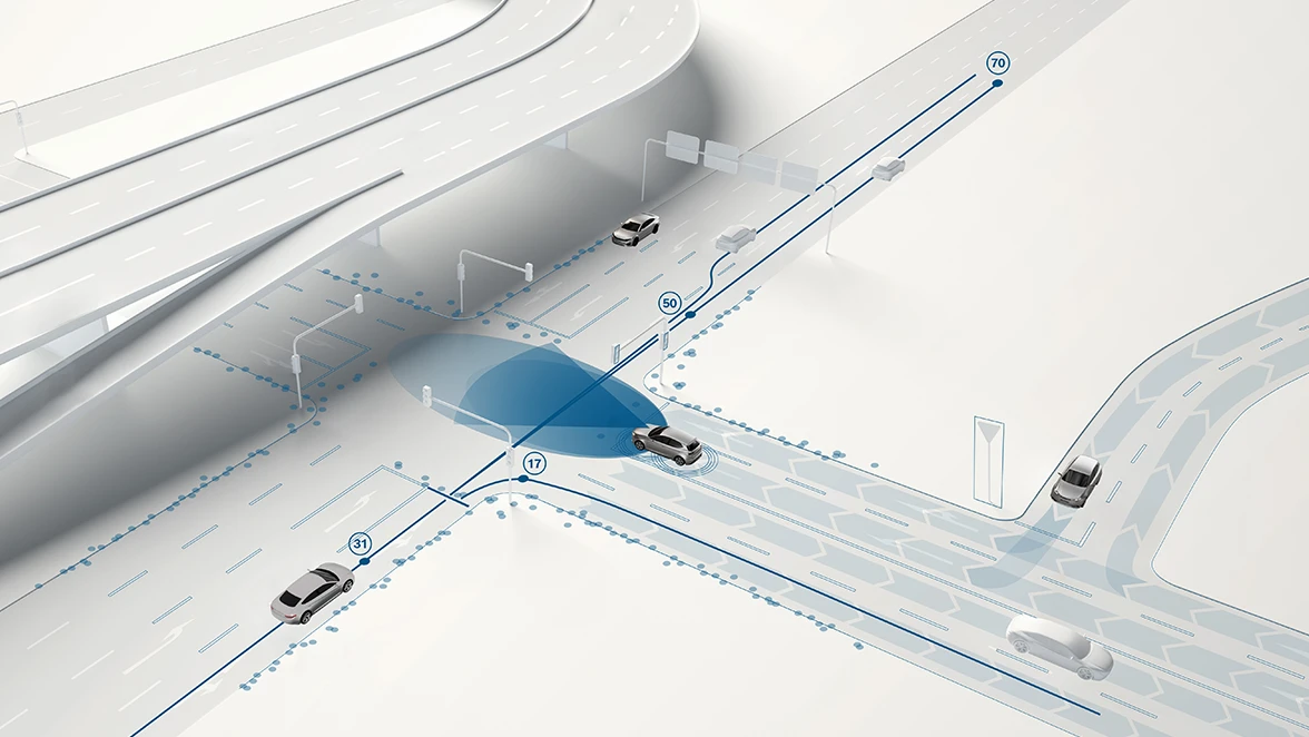 Connected map services for automated driving