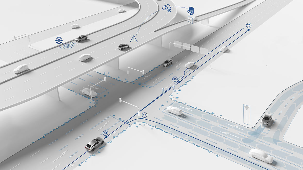 Connected map services