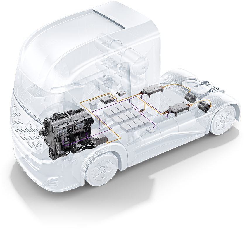 eDistanceTruck components