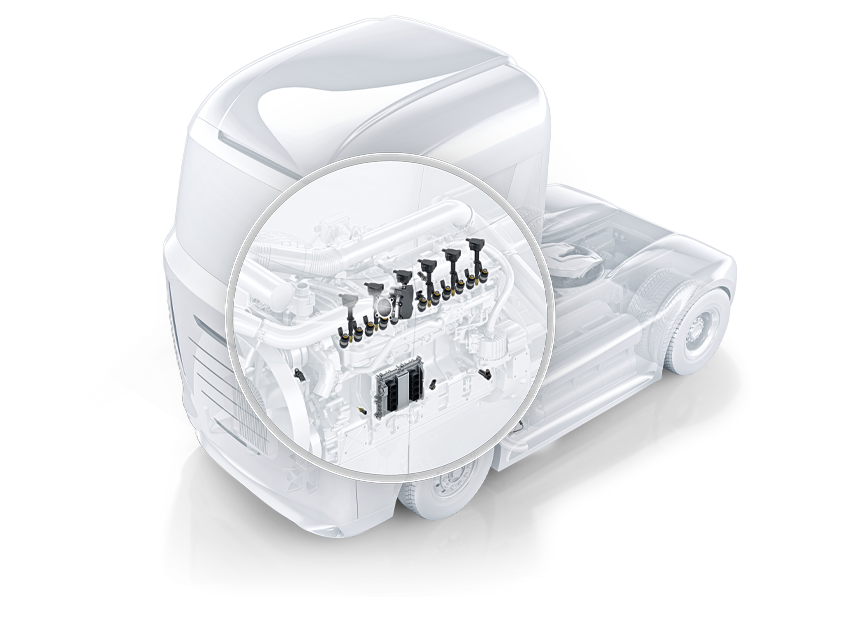 System components for the natural-gas powertrains 