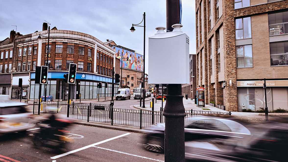 Air quality monitoring station