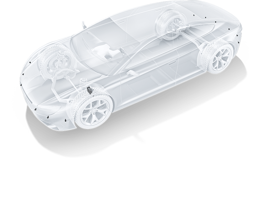 Remote park assist system components