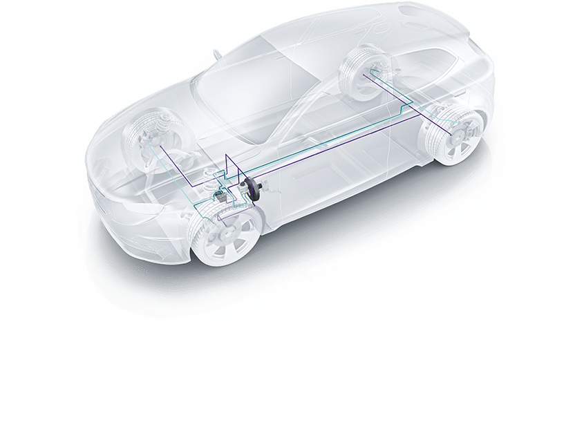 Antilock braking system components