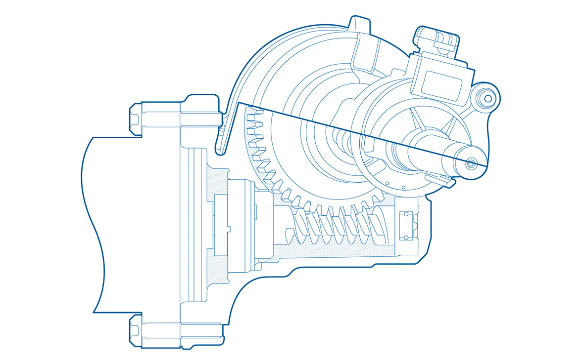 Design of the worm gear