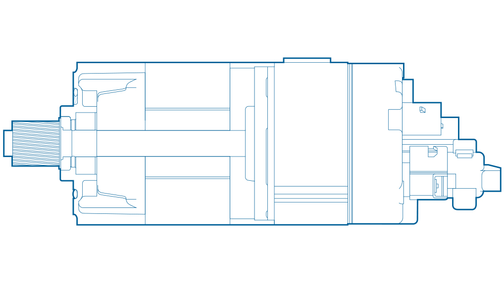 Design of the steering motors