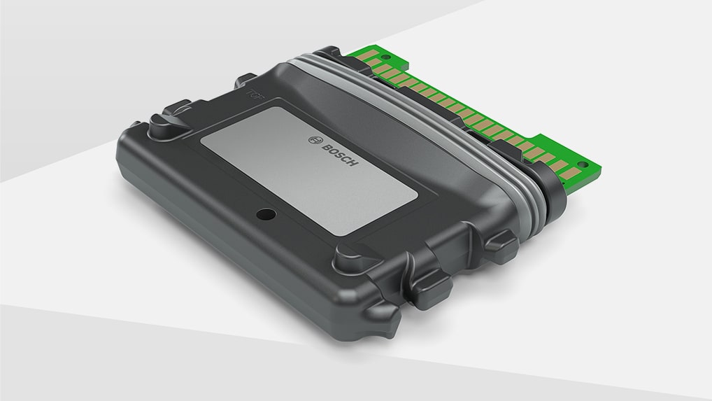 Detailed view of Engine control unit for small bikes